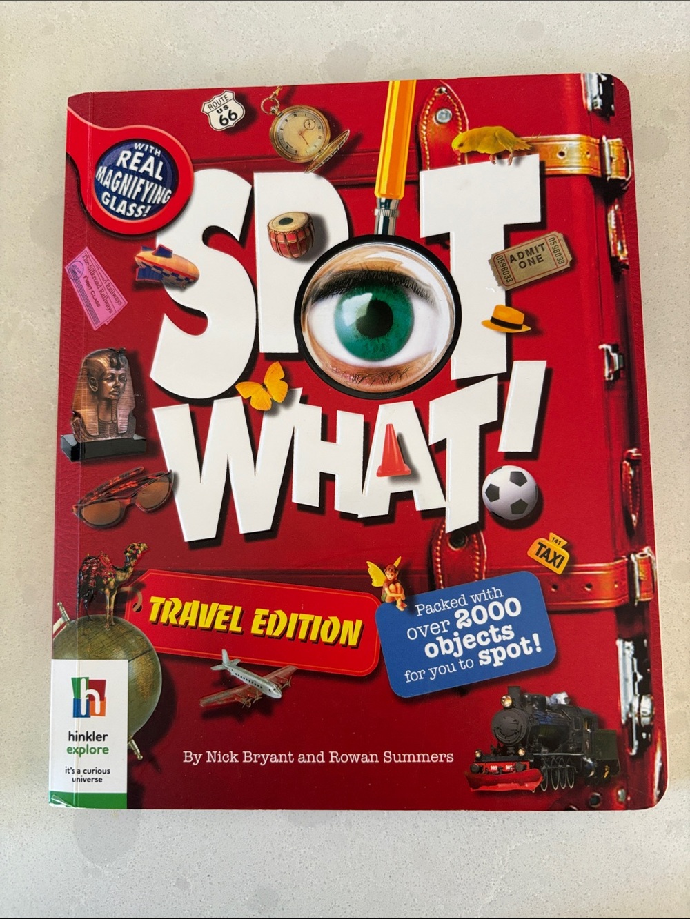 Spot What! Travel Edition Kids Hidden Object Book